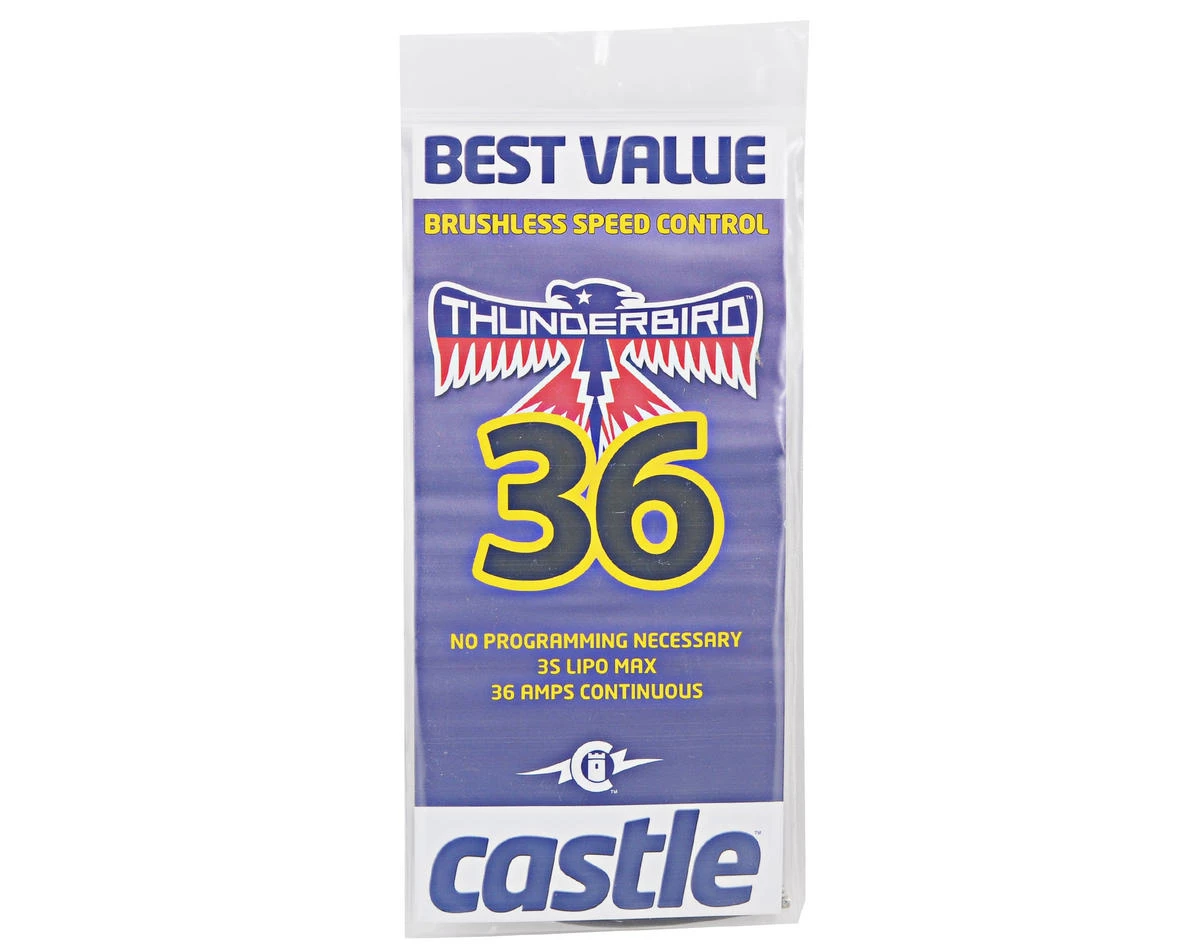 Castle Creations Thunderbird 36-Amp Brushless ESC 4 Castle Creations Thunderbird 36-Amp Brushless ESC - Image 2