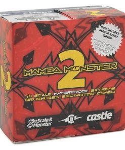 Castle Creations Mamba Monster 2 Waterproof 1/8 Scale Brushless Combo (2200Kv) w/1515 Sensored Motor -Xtreme Racing shop cse010 0108 03 3
