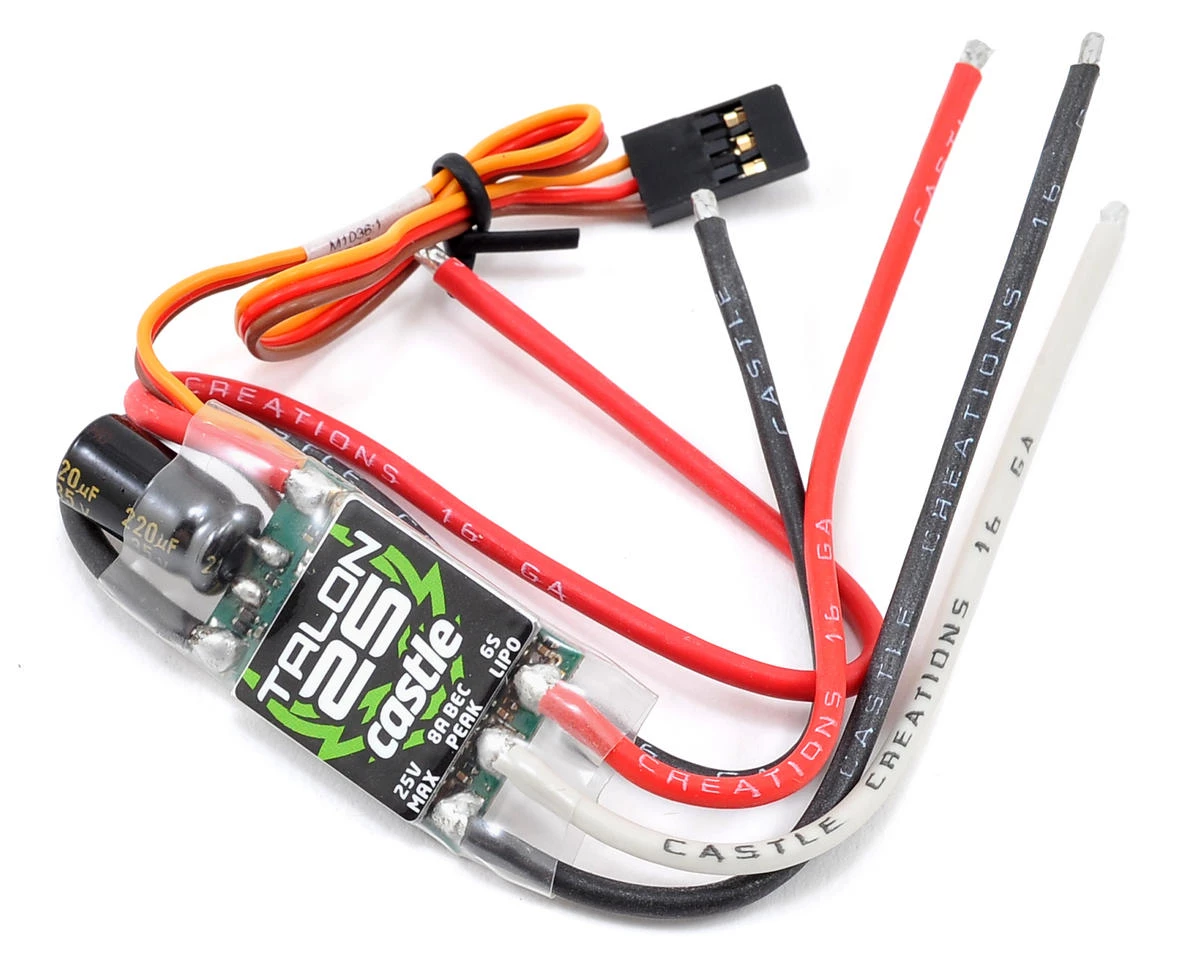 Castle Creations Talon 25 Brushless ESC 3 Castle Creations Talon 25 Brushless ESC