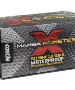 SCRATCH & DENT: Castle Creations Mamba Monster X Waterproof 1/8 Scale Brushless ESC -Xtreme Racing shop cse010 0145 00 2