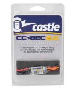 Castle Creations BEC 2.0 BEC Voltage Regulator (14 Amp) -Xtreme Racing shop cse010 0154 00 1