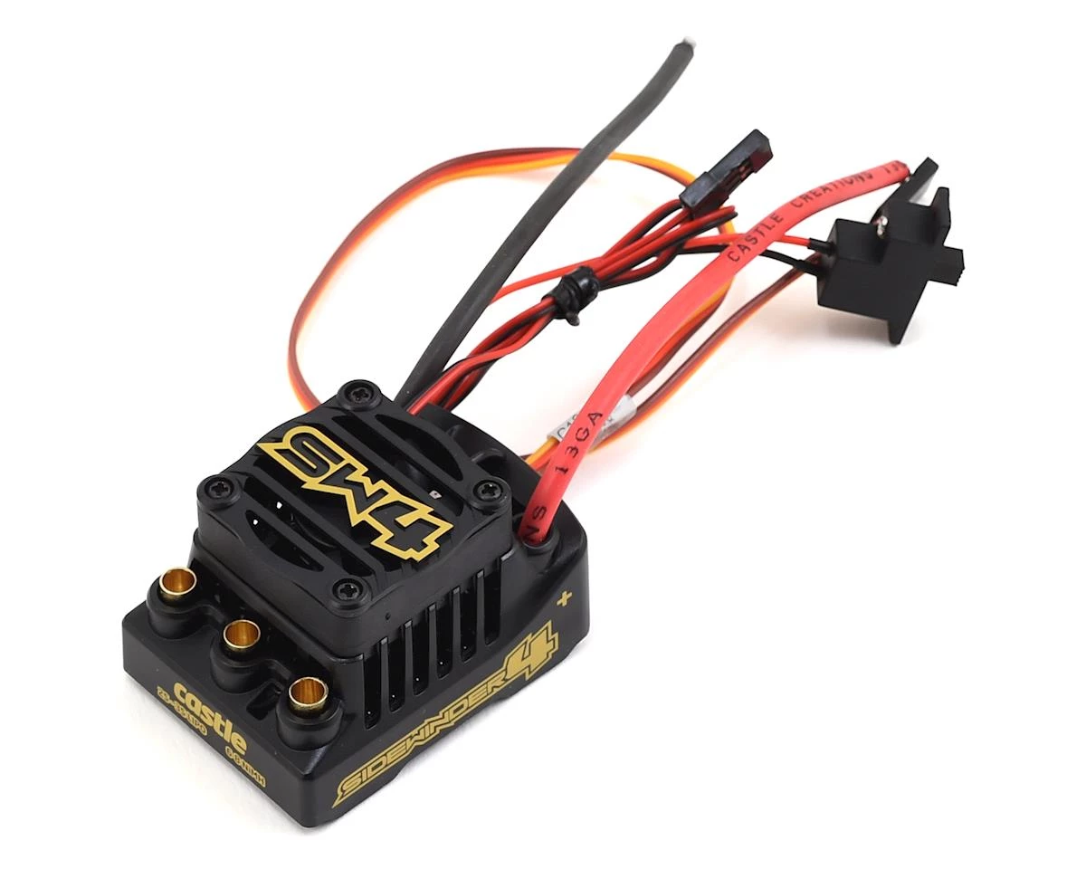 Castle Creations Sidewinder SW4 Waterproof 1/10 ESC 3 Castle Creations Sidewinder SW4 Waterproof 1/10 ESC