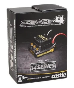 Castle Creations Sidewinder SW4 Waterproof 1/10 ESC/Motor Combo w/1410 (3800kV) 5mm Shaft SCT Edition -Xtreme Racing shop cse010 0164 06 3