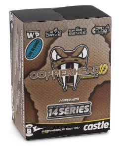 Castle Creations Copperhead 10 Waterproof 1/10 Sensored Combo w/1406 (6900Kv) (On-Road Edition) -Xtreme Racing shop cse010 0166 03 3