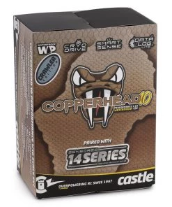 Castle Creations Copperhead 10 Waterproof 1/10 Sensored Combo w/Slate (2850Kv) (Crawler Edition) -Xtreme Racing shop cse010 0166 07 3