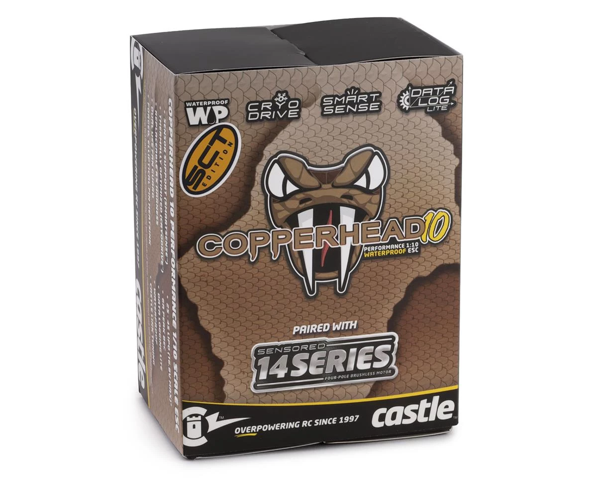 Castle Creations Copperhead 10 Waterproof 1/10 Sensored Combo w/1412 (3200Kv) (SCT Edition) 6 Castle Creations Copperhead 10 Waterproof 1/10 Sensored Combo w/1412 (3200Kv) (SCT Edition) - Image 4