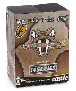 Castle Creations Copperhead 10 1/10 Sensored Combo w/1412 (3200Kv) (5mm Shaft) -Xtreme Racing shop cse010 0166 13 2