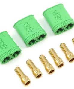 Castle Creations 4mm Polarized Bullet Connector Set (Male)
