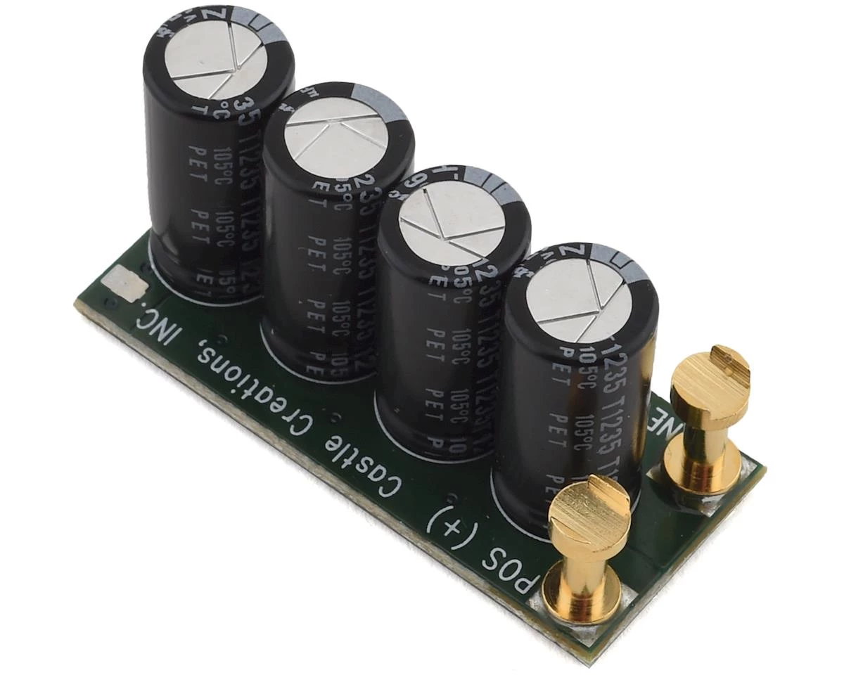 Castle Creations 8S CapPack 2240UF Capacitor Pack (35V) 3 Castle Creations 8S CapPack 2240UF Capacitor Pack (35V)