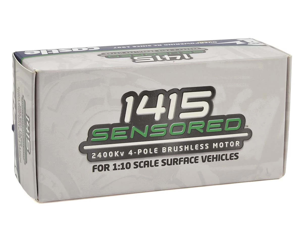 Castle Creations 1415 1Y 4-Pole Sensored Brushless Motor (2400kV) 6 Castle Creations 1415 1Y 4-Pole Sensored Brushless Motor (2400kV) - Image 4