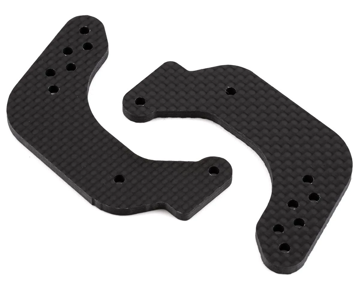 Xtreme Racing Kyosho USA-1 VE 3mm Carbon Fiber Rear Shock Supports (2) 3 Xtreme Racing Kyosho USA-1 VE 3mm Carbon Fiber Rear Shock Supports (2)