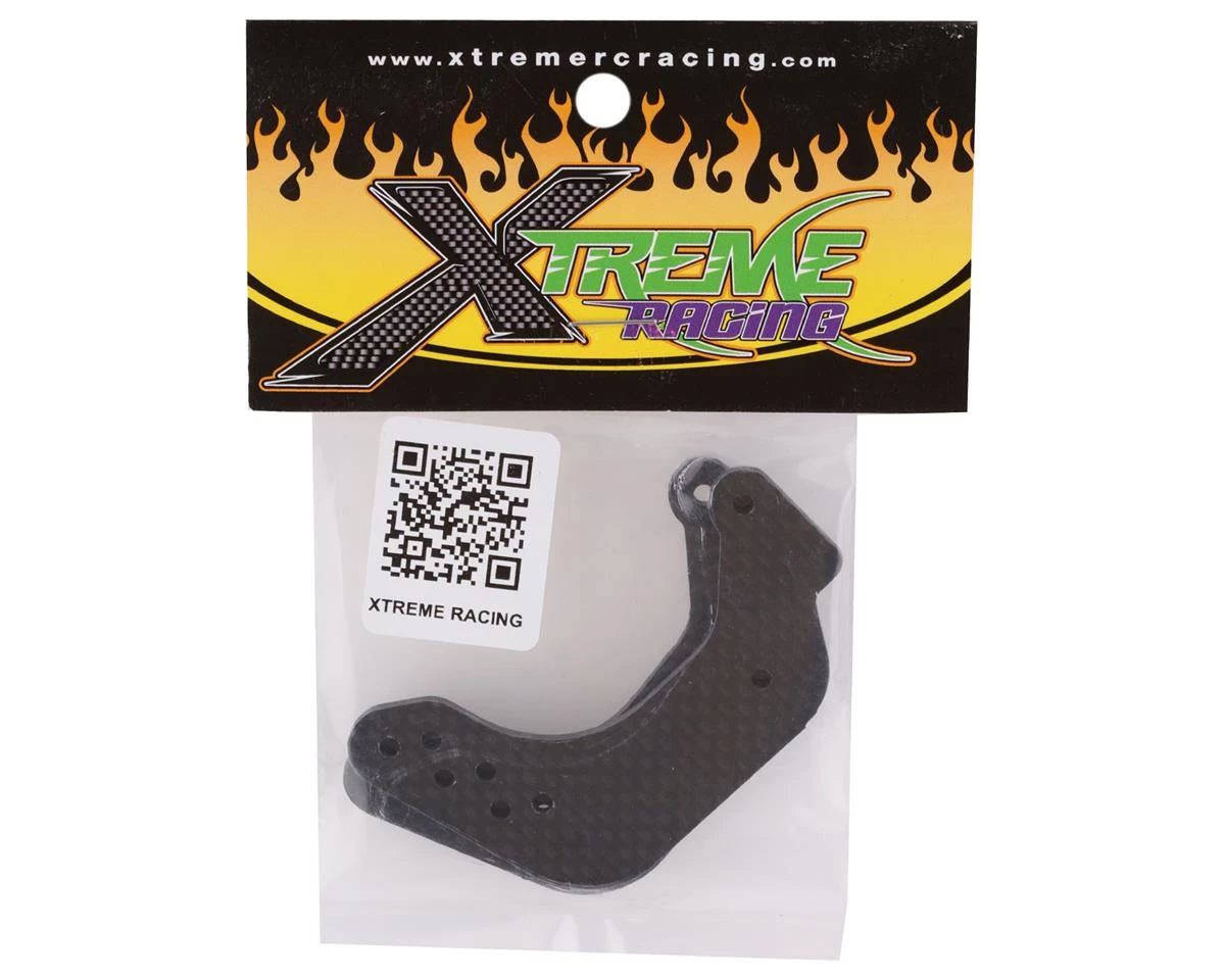 Xtreme Racing Kyosho USA-1 VE 3mm Carbon Fiber Rear Shock Supports (2) 4 Xtreme Racing Kyosho USA-1 VE 3mm Carbon Fiber Rear Shock Supports (2) - Image 2
