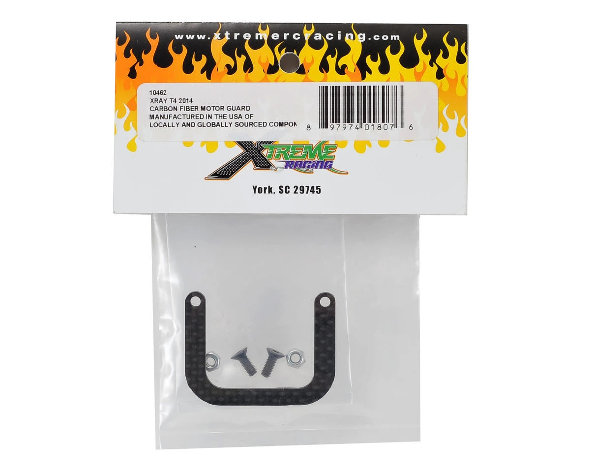 Xtreme Racing XRAY T4 Carbon Fiber Motor Guard 4 Xtreme Racing XRAY T4 Carbon Fiber Motor Guard - Image 2