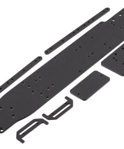 Xtreme Racing Rustler/Slash Carbon Fiber Dual Threat Drag Chassis Conversion Kit