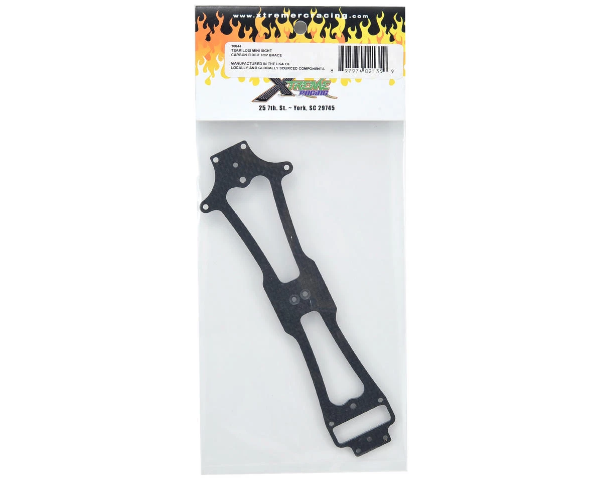 Xtreme Racing 2mm Carbon Fiber Top Brace 4 Xtreme Racing 2mm Carbon Fiber Top Brace - Image 2