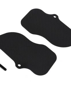 Xtreme Racing 5IVE-B Carbon Fiber Rear Wheel Mud Guards (2)