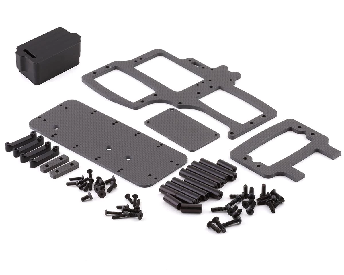 Xtreme Racing Losi 5IVE-T Carbon Fiber Single Servo Tray Kit 3 Xtreme Racing Losi 5IVE-T Carbon Fiber Single Servo Tray Kit