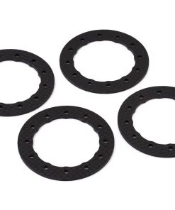 Xtreme Racing Proline 12 Bolt 2mm Carbon Fiber Bead Loc Beads (4)