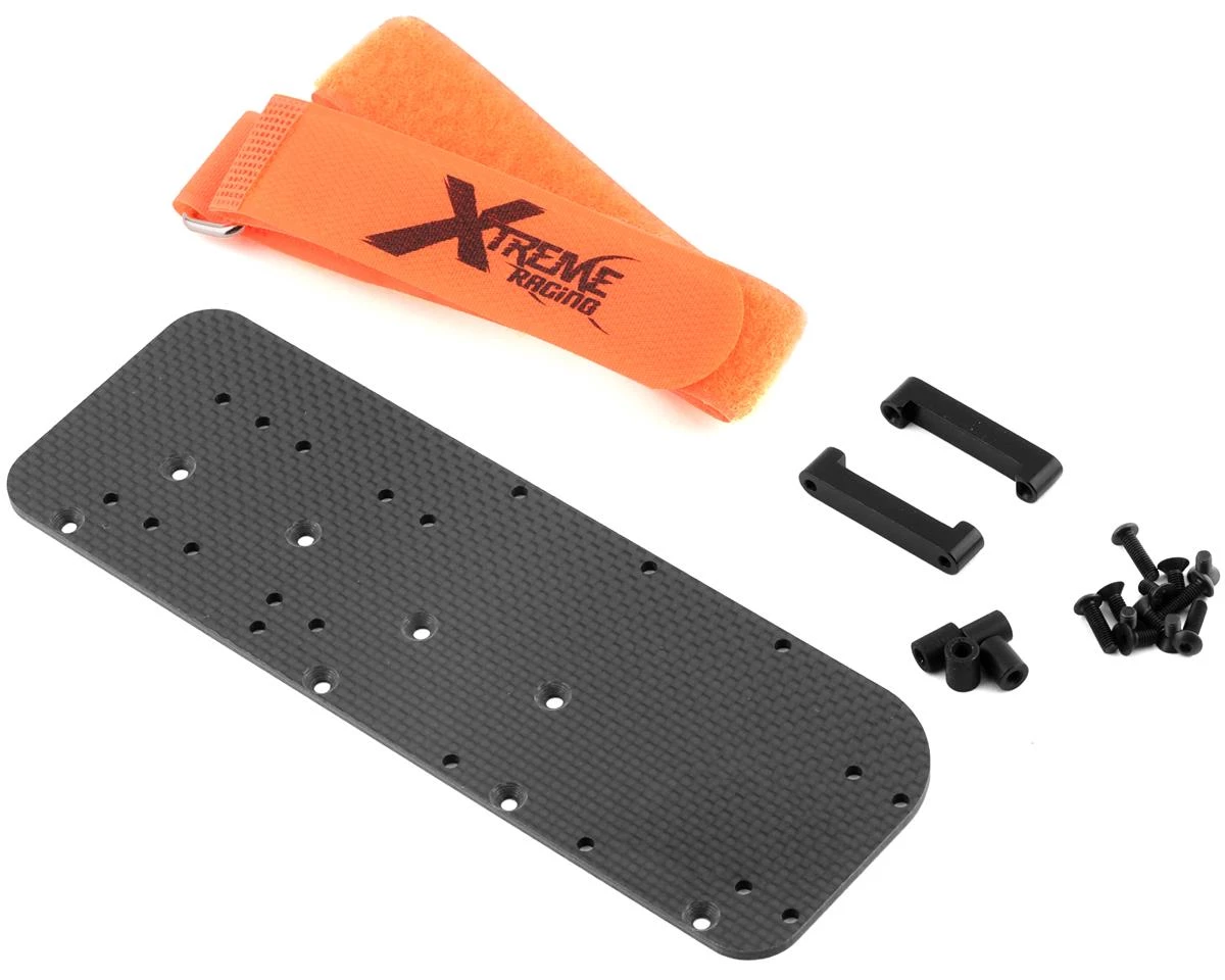 Xtreme Racing Arrma Typhon "TLR Tuned" Carbon Fiber Battery Forward Tray 3 Xtreme Racing Arrma Typhon "TLR Tuned" Carbon Fiber Battery Forward Tray