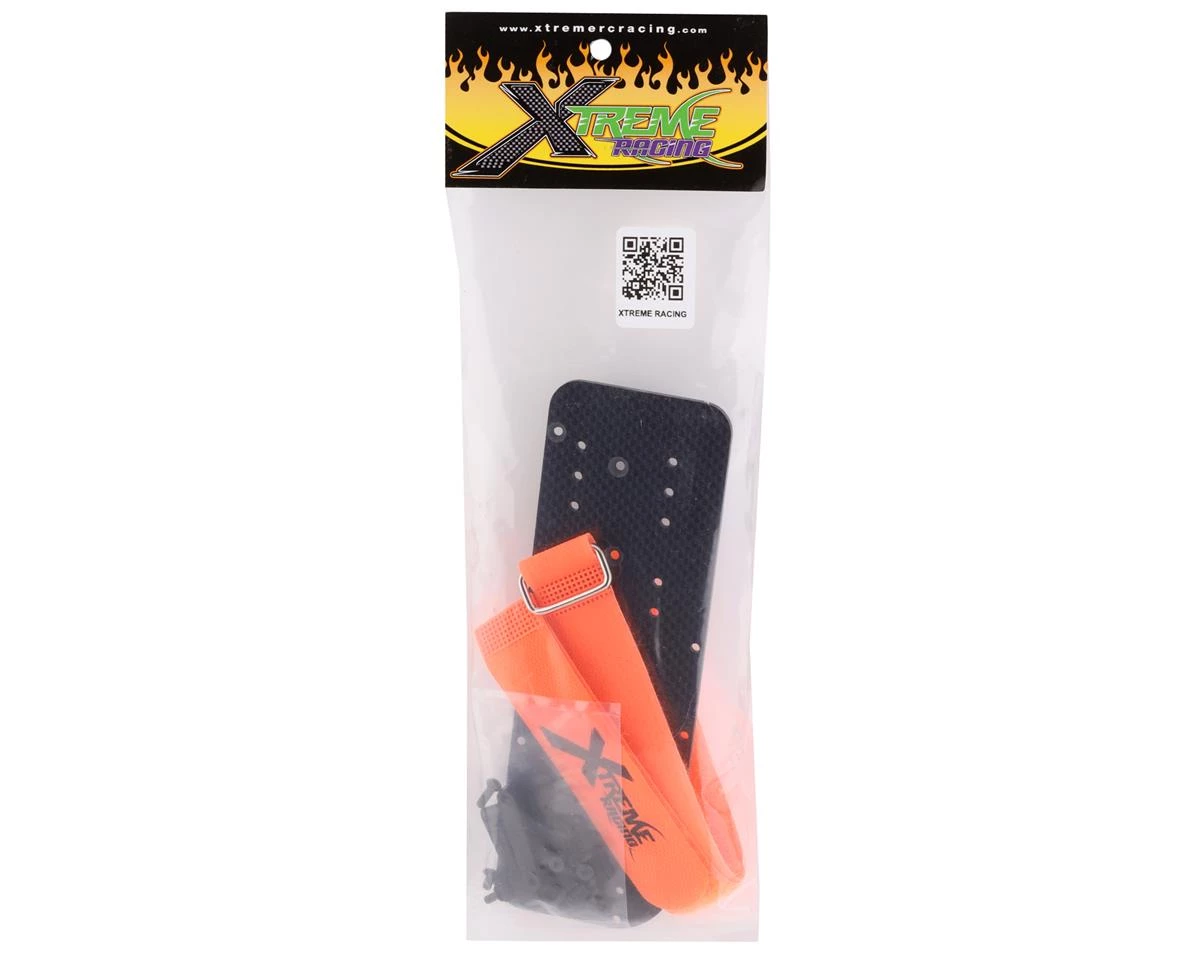 Xtreme Racing Arrma Typhon "TLR Tuned" Carbon Fiber Battery Forward Tray 4 Xtreme Racing Arrma Typhon "TLR Tuned" Carbon Fiber Battery Forward Tray - Image 2