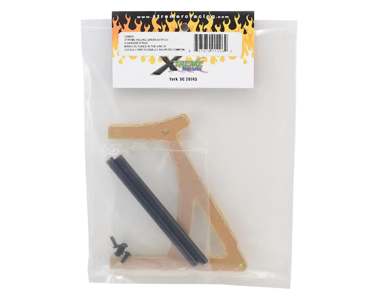 Xtreme Racing Acrylic iCharger Stand (Green) 4 Xtreme Racing Acrylic iCharger Stand (Green) - Image 2