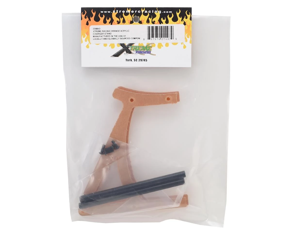 Xtreme Racing Acrylic iCharger Stand (Orange) 3 Xtreme Racing Acrylic iCharger Stand (Orange) - Image 2